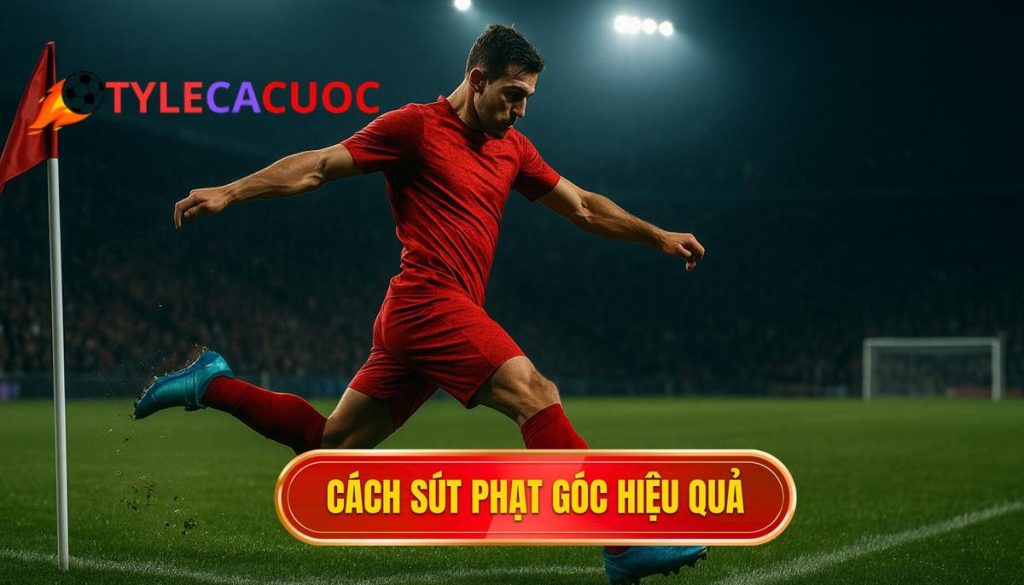 Cách sút phạt góc hiệu quả