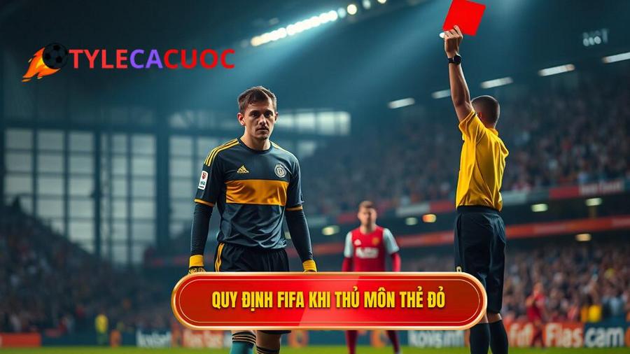Quy định của FIFA về việc thủ môn bị thẻ đỏ