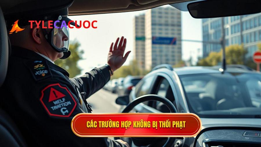 Các trường hợp không bị thổi phạt theo luật mới