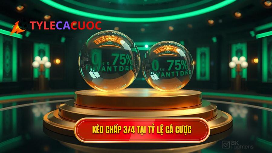 Kèo chấp 3_4 tại TỶ LỆ CÁ CƯỢC