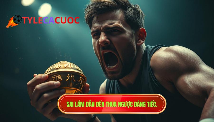 Sai lầm dẫn đến thua ngược đáng tiếc