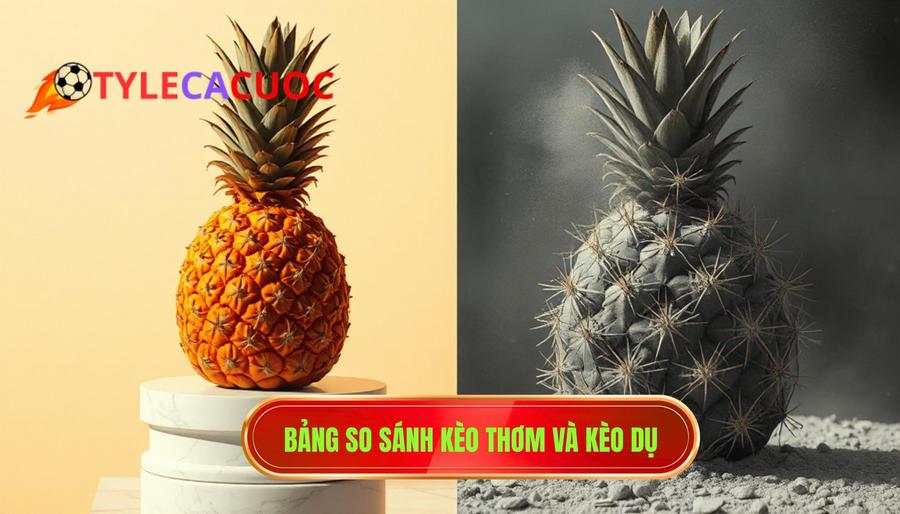 Bảng so sánh kèo thơm và kèo dụ