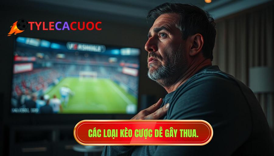 Các loại kèo cược dễ gây thua