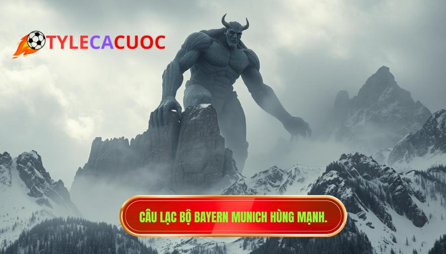 3. Câu lạc bộ Bayern Munich hùng mạnh.