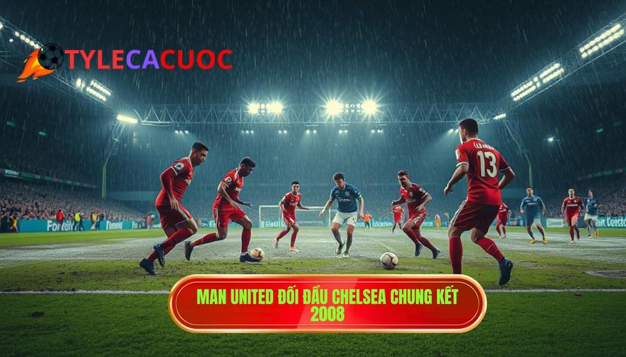 3. Man United đối đầu Chelsea chung kết 2008